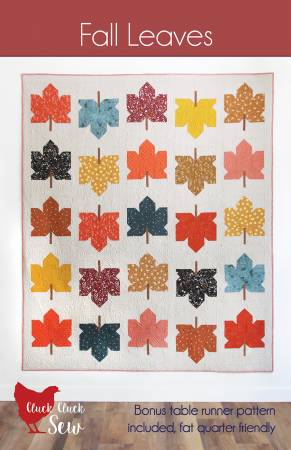 Fall Leaves quilt pattern