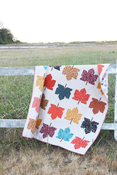 Fall Leaves quilt pattern