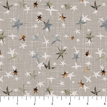 PREORDER - Winter Dreams - Stars on taupe