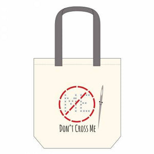 Canvas tote bag - Don't Cross Me