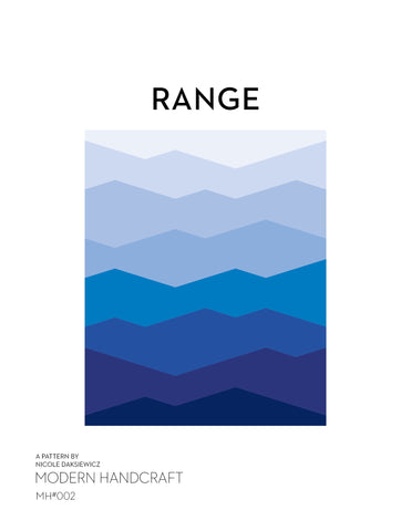 Range quilt pattern