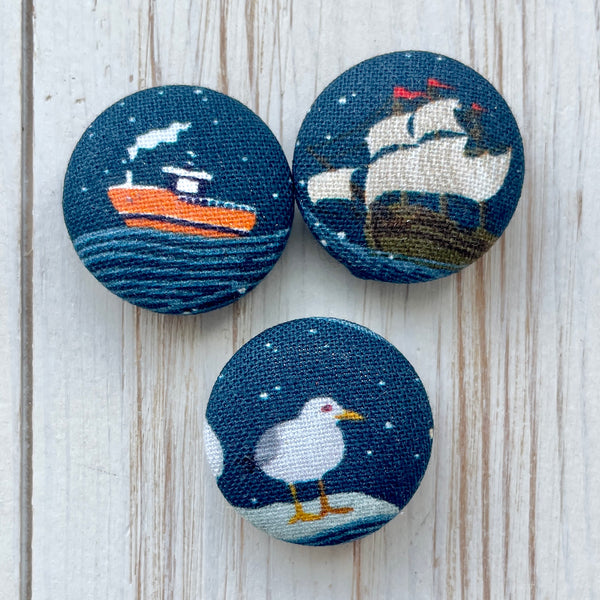 Button magnets - set of three