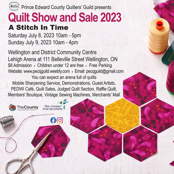Looking forward to the PECQG Quilt Show - July 2023!