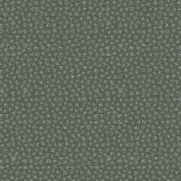 Snowfall - Sparkle on Forest green