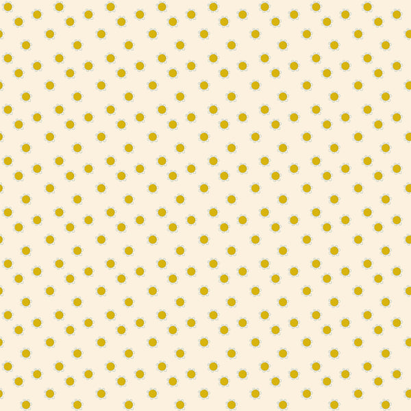 Bramble & Bloom - Floral Dots on cream