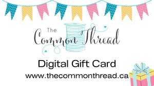 Now Available! The Common Thread e-Gift Card