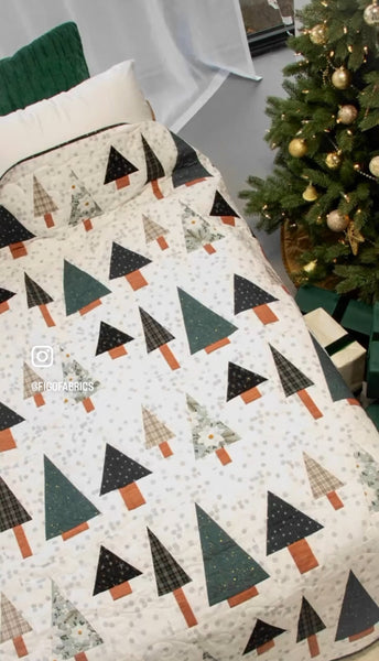 Holiday Hills quilt kit - Winter Dreams