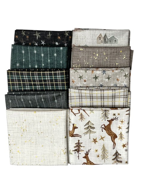 Winter Dreams - Fat Quarter Bundle x 10