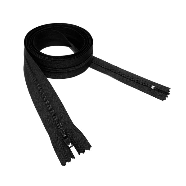60” (150cm) Duvet zipper - black