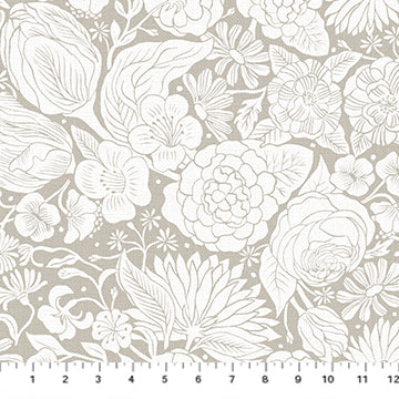 Folktale - Floral - white