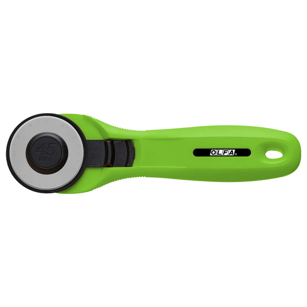 Olfa 45mm rotary cutter - lime