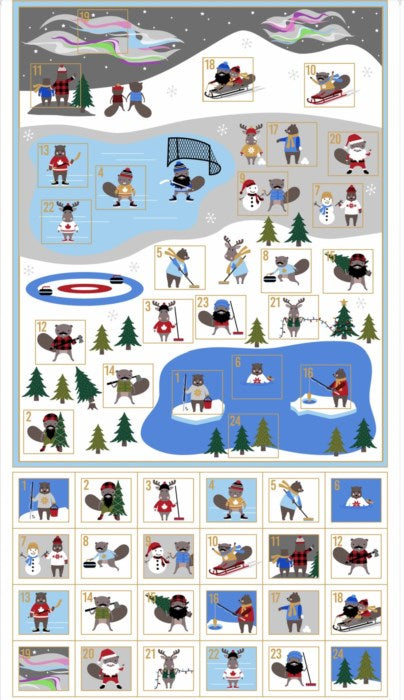 Holid’eh Season - Advent panel