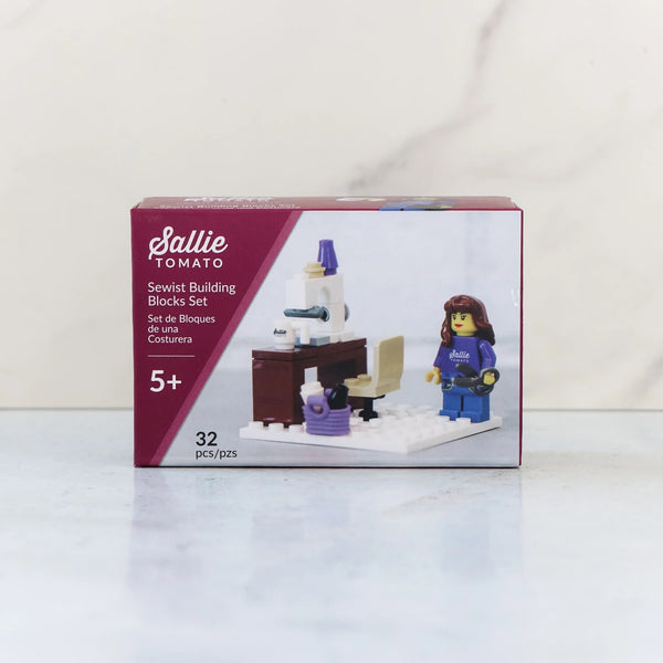 Sallie Tomato Vintage Sewist Building Block Set