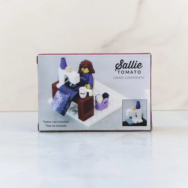 Sallie Tomato Vintage Sewist Building Block Set
