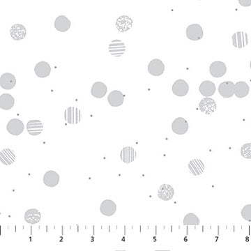Seasons by FIGO - Grey dots on white