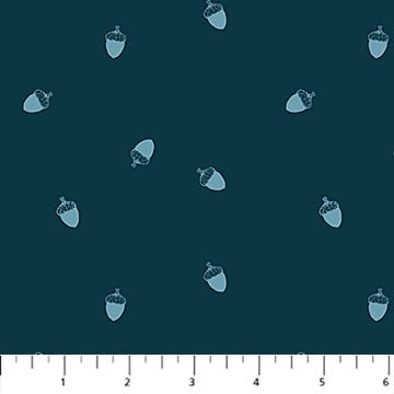 Bramble & Bloom - Acorns on Navy