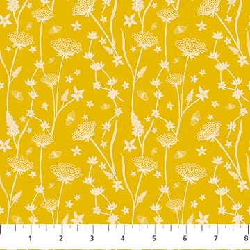 Bramble & Bloom - Floral on Gold