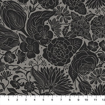 Folktale - Floral - black