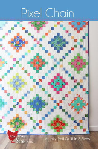 Pixel Chain quilt pattern