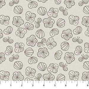 Folktale - Blossoms - taupe