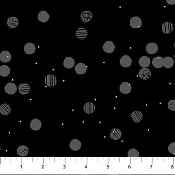 Seasons - Grey dots on black