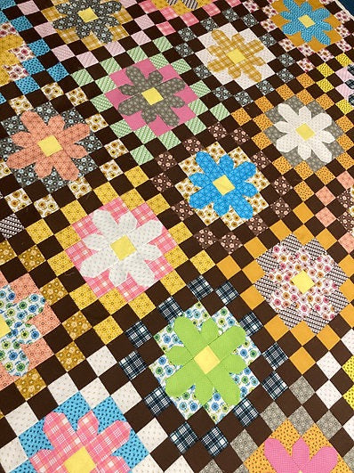 Retro Crochet quilt pattern