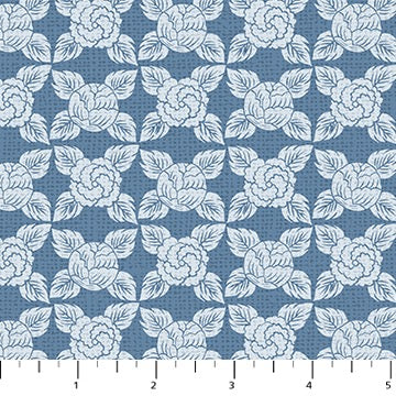 Folktale - Tiled- blue