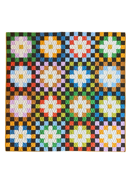 Retro Crochet quilt pattern