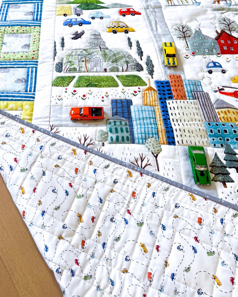 My Town quilt pattern - Mini Metropolis
