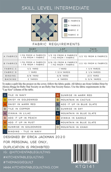 The Maggie Quilt pattern