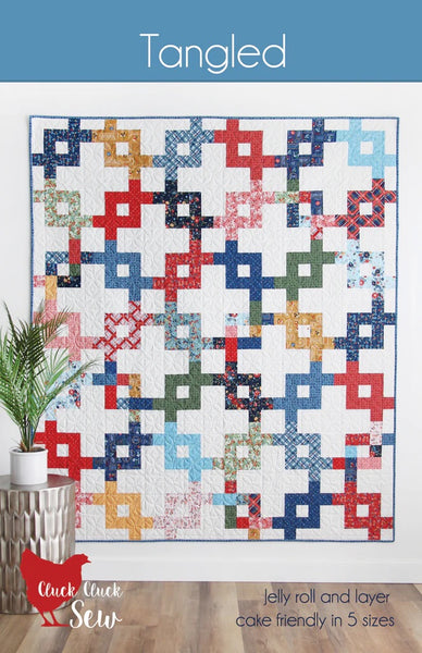 Tangled quilt pattern