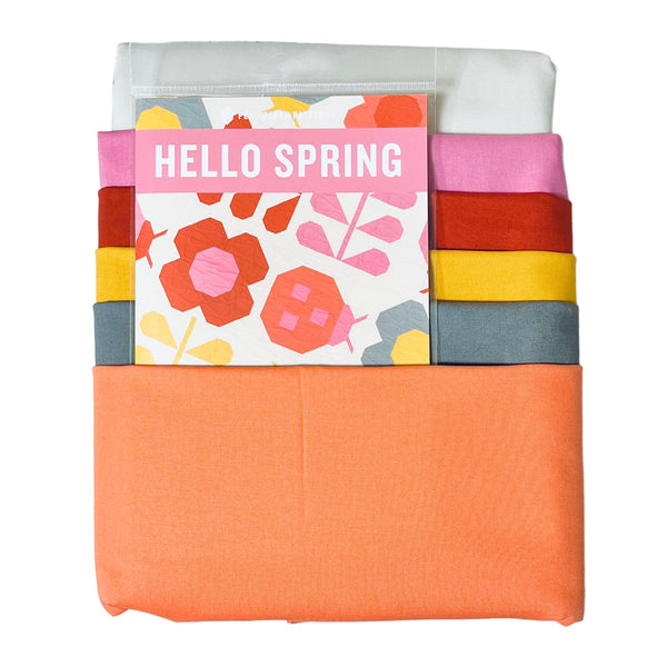Hello Spring quilt kit - throw size