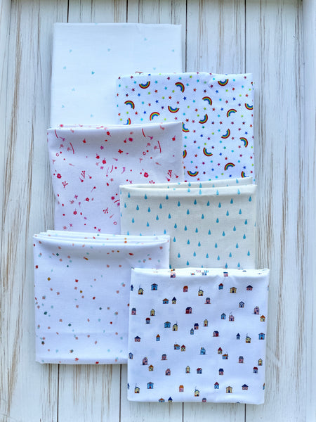 Low Volume scatter half metre bundle x 6