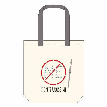 Canvas tote bag - Don't Cross Me