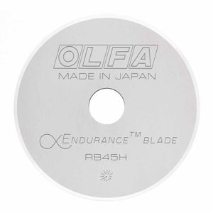 Olfa 45mm  Endurance rotary blade replacement - 1 piece