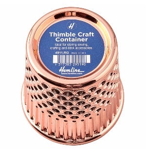 Thimble craft container
