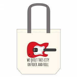 Canvas tote bag - We Quilt This City