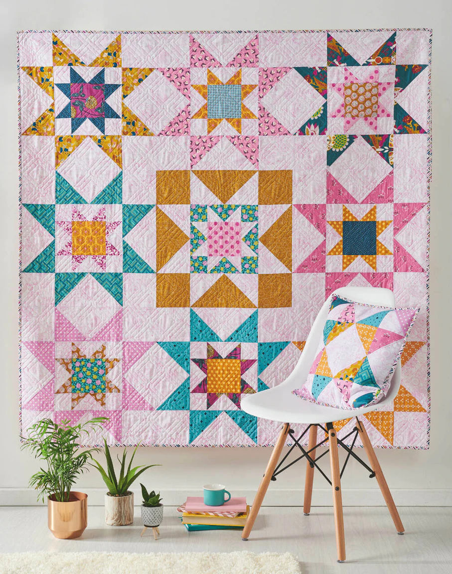 Galaxy Twist quilt pattern