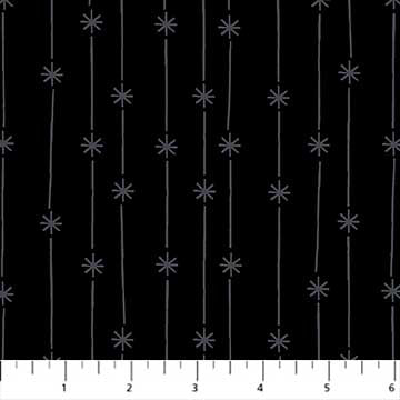 Celestial  by FIGO - grey stars on black