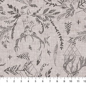 Forest Fable by Figo - tonal toss taupe