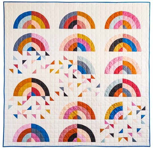 Rainbow Falls quilt pattern
