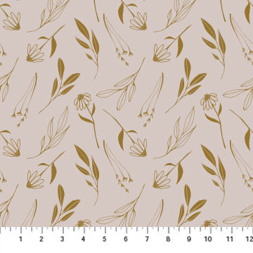 Martha by FIGO - floral in taupe