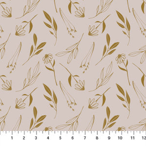 Martha by FIGO - floral in taupe