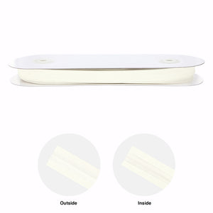 Extra Wide (16mm) Double Fold Bias Tape - Ivory