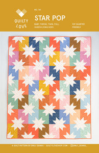 Star Pop quilt pattern