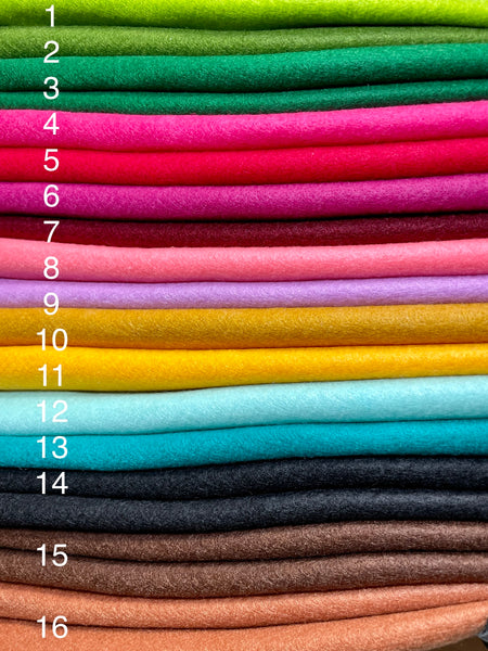 Wool blend felt - 9x12"