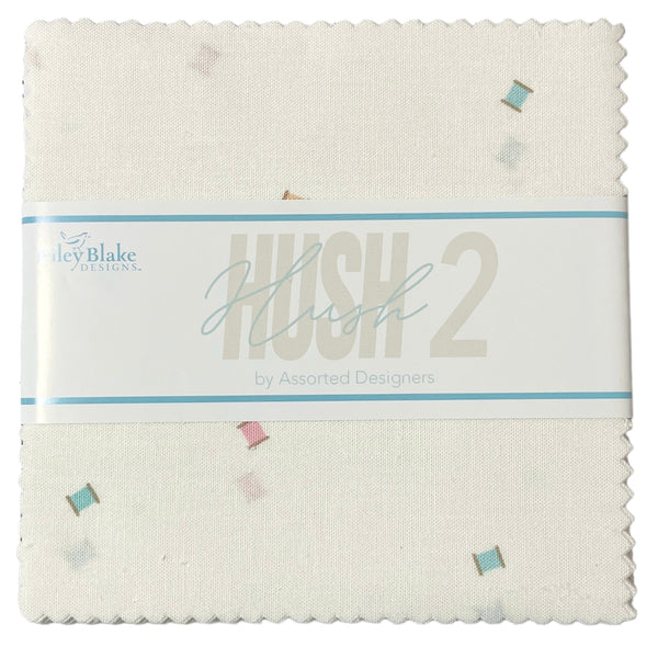 Hush Hush 2 - 5" squares by Riley Blake
