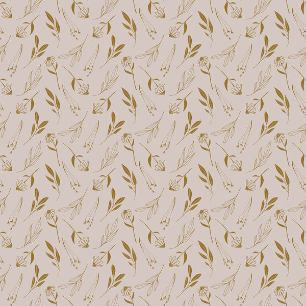 Martha by FIGO - floral in taupe