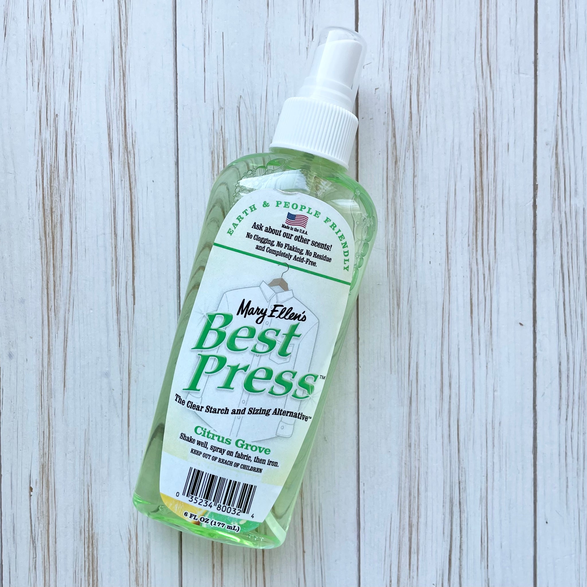 Best Press spray starch & sizing alternative