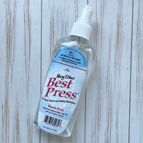 Best Press spray starch & sizing alternative